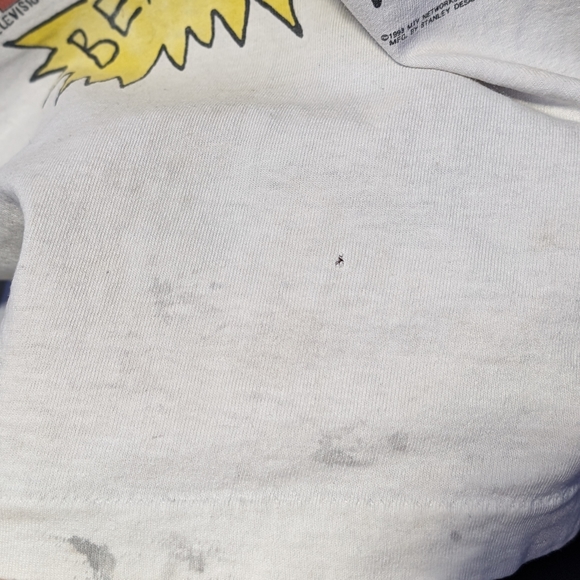 Beavis and Butt-Head I Don't Like Stuff That Sucks Vintage Single Stitch 1993 - Picture 11 of 14